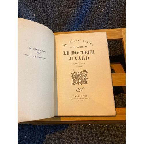 Boris Pasternak Le Docteur Jivago Roman Éditions Nrf / Gallimard 1958 on Productcaster.