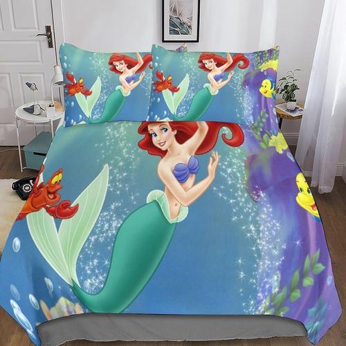 The Little Mermaid Sets De De Couettes D Imprim¿¿ Fermeture ¿¿Clair... on Productcaster.