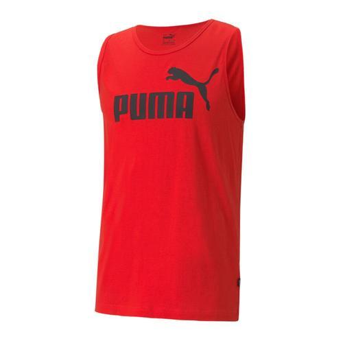 Débardeur Rouge Homme Puma Essential on Productcaster.