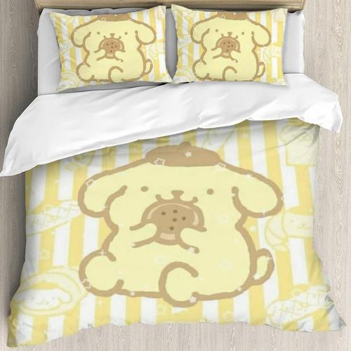 Kawaii Pompompurin Parure De Lit Dessin Anim¿¿ Chiot Couette Double... on Productcaster.