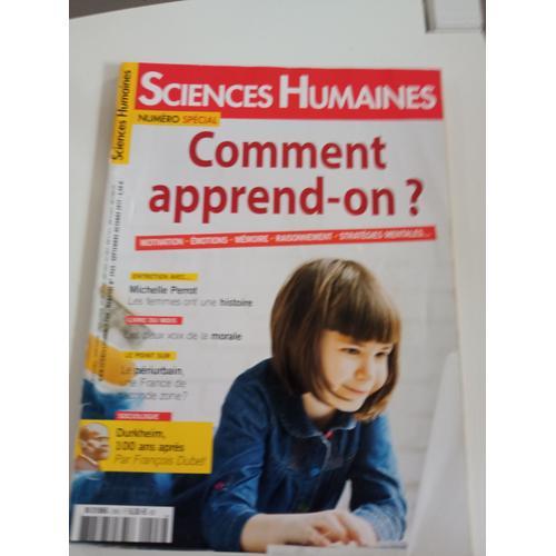 Magazine Sciences Humaines - Numéro Spécial - Comment Apprend-On ? on Productcaster.