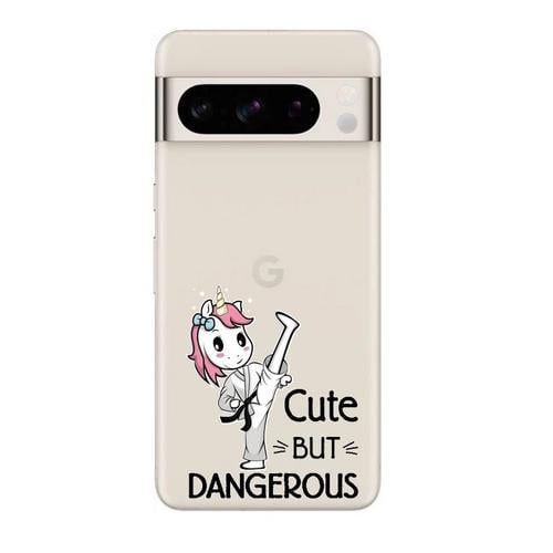 Coque Tpu Pour Google Pixel 8 Pro Licorne Danger Karate on Productcaster.