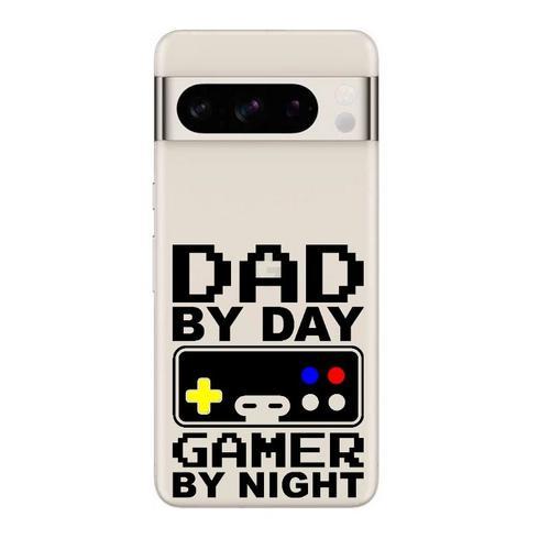 Coque Tpu Pour Google Pixel 8 Pro Papa Gamer Geek on Productcaster.