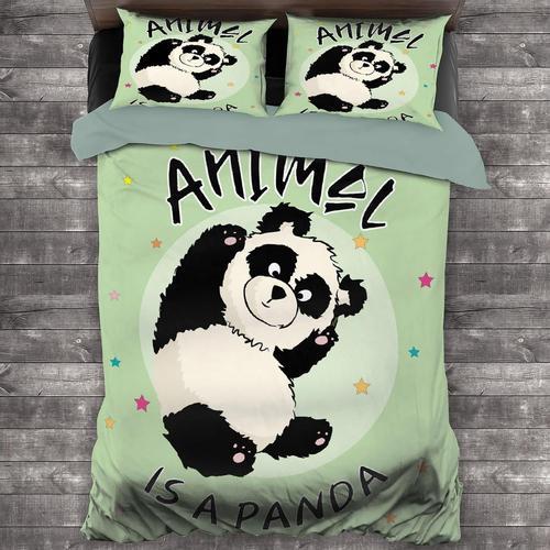 My Spirit Animal Is A Panda ¿C Parure De Lit En Microfibre Lav¿¿E, ... on Productcaster.