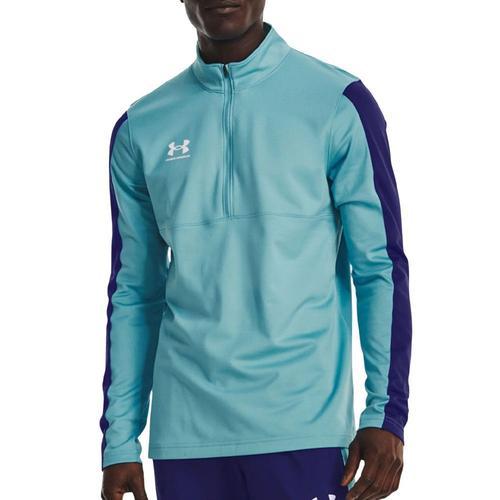 Sweat Bleu Homme Under Armour Challenger Midlayer on Productcaster.