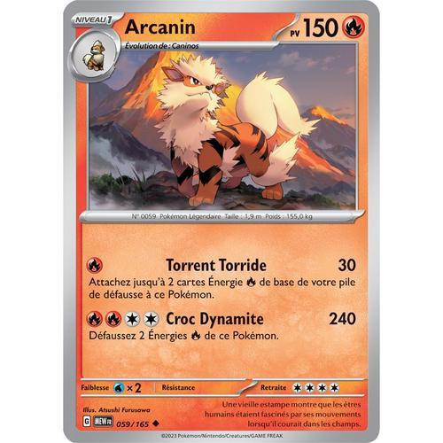 Carte Pokémon - Arcanin - 059/165 - Ev3,5 151 Mew on Productcaster.