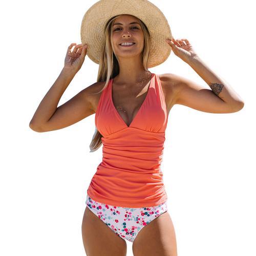 Beachsissi-Maillot De Bain À Fleurs Pour Femmes,Ensemble De Bikini ... on Productcaster.