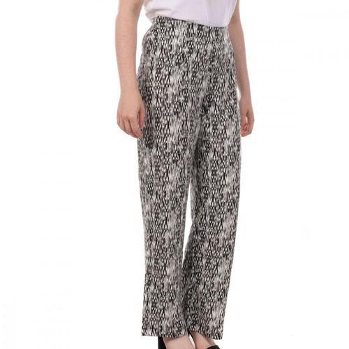 Pantalon Ample Blanc Imprimé Femme Vero Moda Easy on Productcaster.