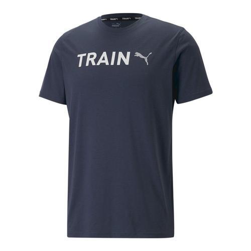 T-Shirt Marine Homme Puma Train on Productcaster.