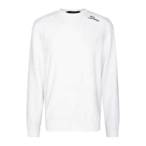 Sweat Blanc Homme Guess Inserted on Productcaster.