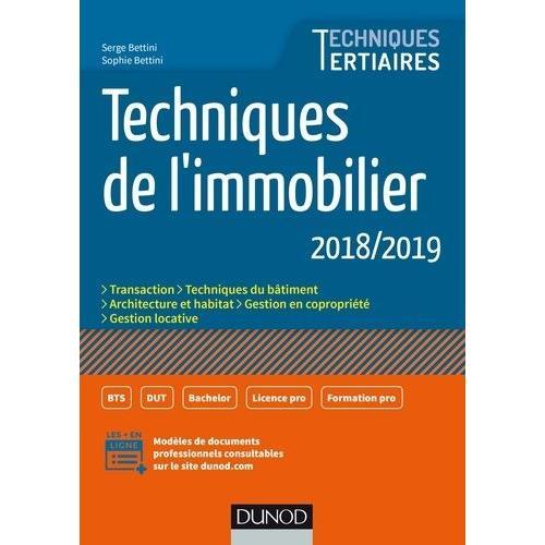 Techniques De L'immobilier - Transaction, Techniques Du Bâtiment, A... on Productcaster.