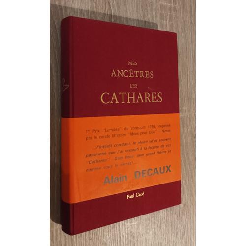 Mes Ancêtres Les Cathares Par Paul Cassé 1969 / Histoire Régionalis... on Productcaster.