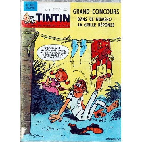 Tintin N° 816 Du 11/06/1964 on Productcaster.