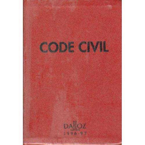 Code Civil, 1996-97 on Productcaster.