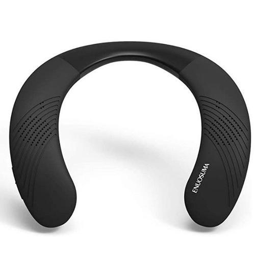 Haut-parleur portable sans fil Bluetooth Neckband 5.0 - ENUOSUMA BS... on Productcaster.