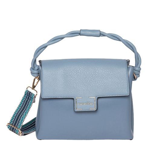 Sac Bandoulière Bleu Femme Manoukian Mona on Productcaster.