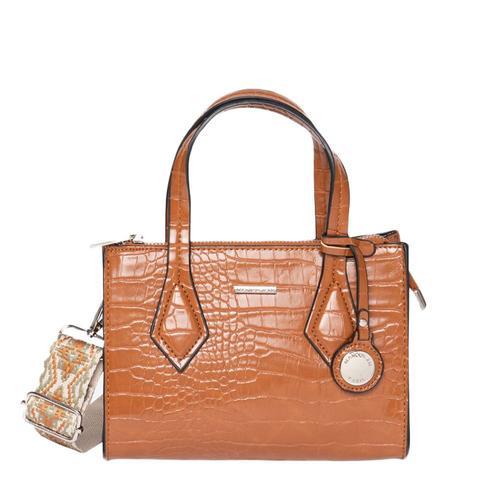 Sac Bandoulière Camel Femme Manoukian Andy on Productcaster.