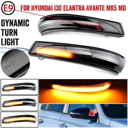 Clignotant Dynamique À Led Pour Hyundai, I30, Elantra, Avante, Mk5,... on Productcaster.