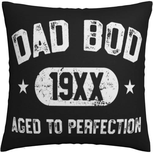 Dad Bod Aged To Perfection Housse De Coussin Vintage Pour Entraînem... on Productcaster.