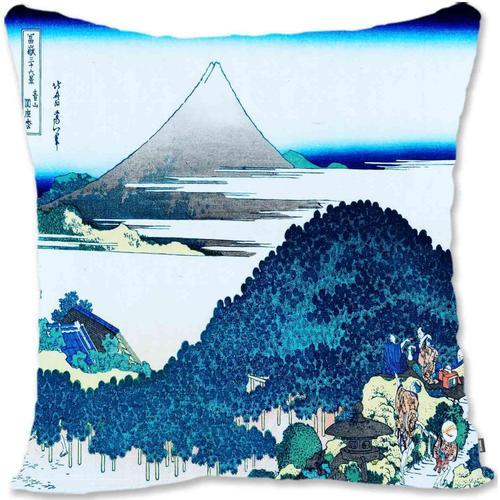 Housse De Taie D'oreiller Décorative-Hokusai-Coussin Pin À Aoyama D... on Productcaster.