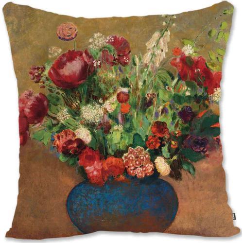 Housse De Taie D'oreiller Décorative Art Floral Impressionniste - R... on Productcaster.