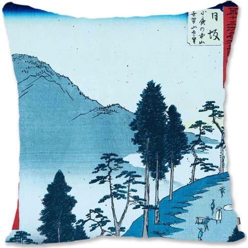 Housse De Taie D'oreiller Décorative - Hiroshige I - Mariko Des Cin... on Productcaster.