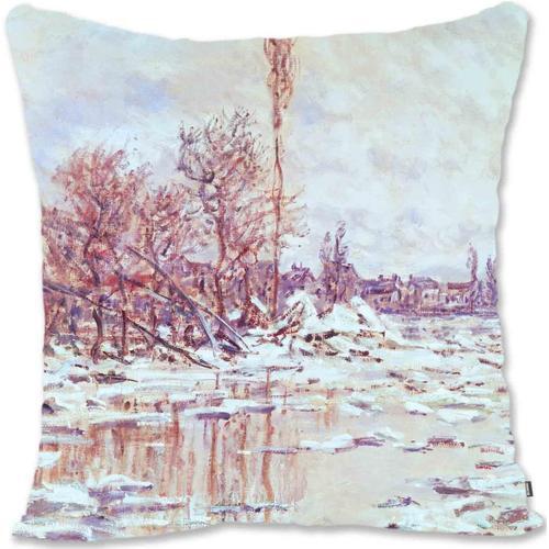 Housse De Coussin Décorative, Art Paysager, Monet, Vue De Vétheuil ... on Productcaster.