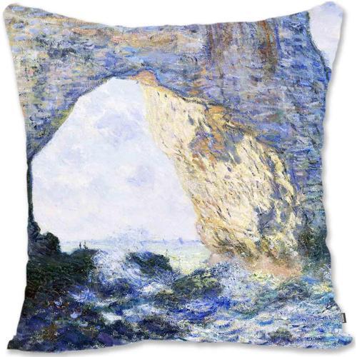 Housse De Coussin Décorative, Art Paysager, Monet, Vue De Vétheuil ... on Productcaster.