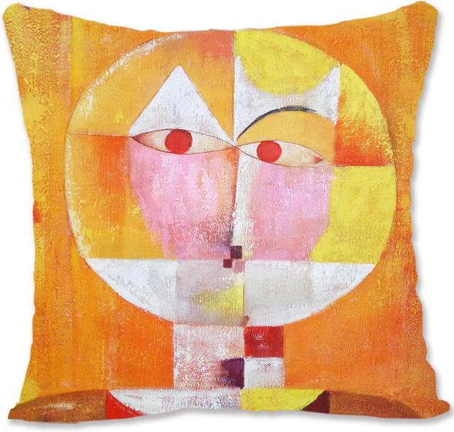 Housse De Taie D'oreiller Décorative Art Abstrait - Klee - Senecio ... on Productcaster.