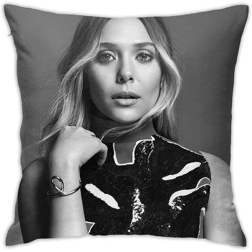 Elizabeth Olsen Housses De Coussin Imprimées Double Face - Housses ... on Productcaster.