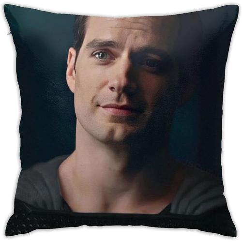 Henry Cavill Housses De Coussin Impression Double Face Housses De C... on Productcaster.