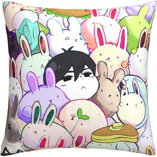 Sunny Bunnies Housse De Coussin Anime - Taie D'oreiller Douce - Déc... on Productcaster.