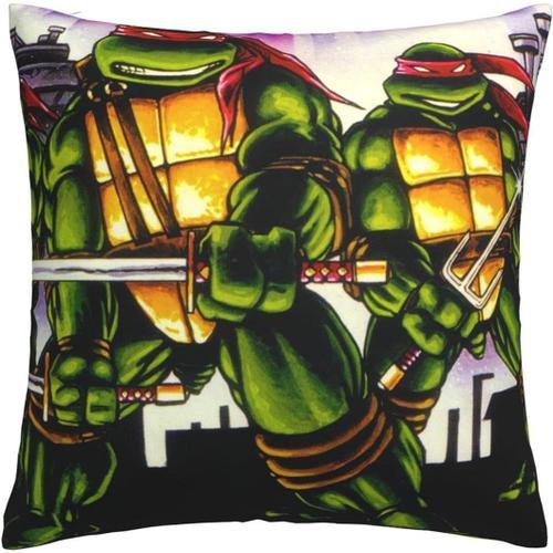 Tmnt Housses De Coussin Douces 45 X 45 Cm Taies D'oreiller Carrées ... on Productcaster.