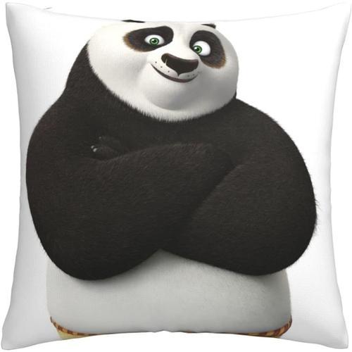 Kungfu Panda Housses De Coussin Douces 45 X 45 Cm Taies D'oreiller ... on Productcaster.