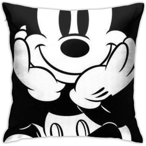 Taie D'oreiller Décorative Douce Mickey Mouse, Taie D'oreiller Carr... on Productcaster.