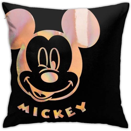 Taie D'oreiller Décorative Douce Mickey Mouse, Taie D'oreiller Carr... on Productcaster.