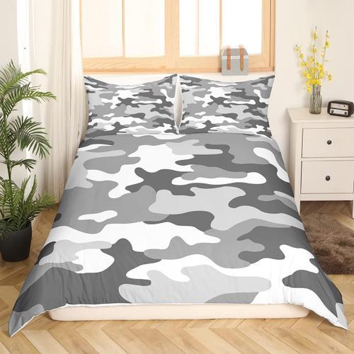 Housse De Couette Camouflage Pour Gar?Ons Et Enfants, Ensemble De L... on Productcaster.