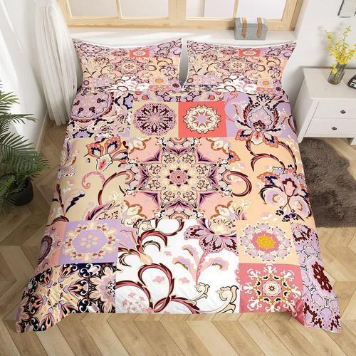 Housse De Couette Florale, Ensemble De Literie Imprim¿¿ Paisley Et ... on Productcaster.