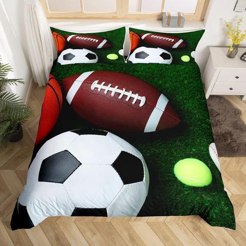 D Football Housse De Couette Sport Jeu Housse De Couette Pour Adole... on Productcaster.