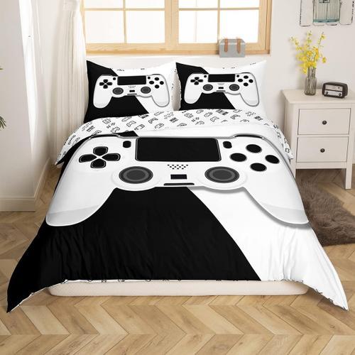 Parure De Lit Gamer Pour Enfants, Gar?Ons Et Adolescents, Housse De... on Productcaster.