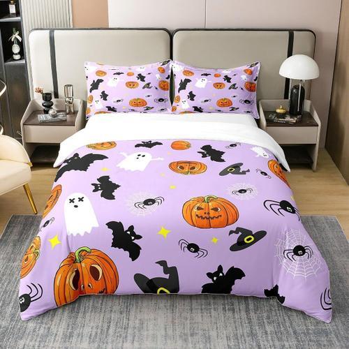 Housse De Couette Happy Halloween, Ensemble De Literie De Style Got... on Productcaster.