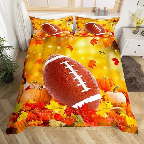 Housse De Couette De Football Am¿¿Ricain, Ensemble De Literie En Fe... on Productcaster.