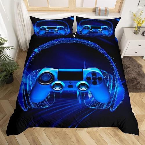 Ensemble De Literie Gamer Pour Enfants, Housse De Couette Pour Mane... on Productcaster.