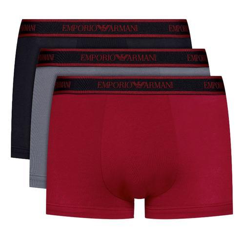 Boxer Emporio Armani Pack X3 Unlimited Logo Homme Multicolor on Productcaster.