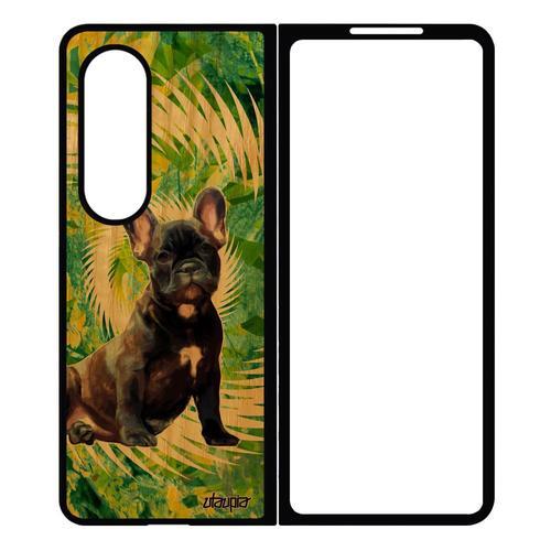 Coque Samsung Galaxy Z Fold 4 Bois Silicone Chien Sm-F936n Personna... on Productcaster.