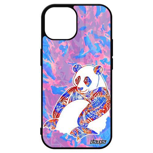 Coque Silicone Iphone 15 Panda Animaux Graphique Femme Multicolore ... on Productcaster.