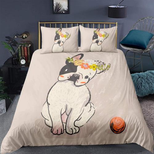 Housse De Couette Pour Chien, Reine, Bouledogue Fran?Ais Dessin¿¿ ¿... on Productcaster.