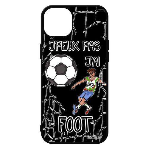 Coque Humour J'peux Pas J'ai Foot Iphone 15+ Plus Silicone Antichoc... on Productcaster.