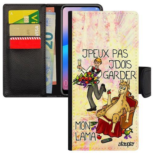 Coque S23 Fe Porte Cartes Jpeux Pas J'dois Garder Mon Lama Animaux ... on Productcaster.