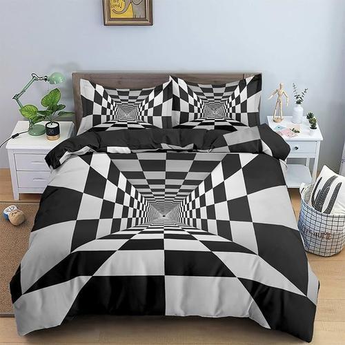 Housse De Couette X Adulte Peinture Abstraite En Noir Et Blanc, Hou... on Productcaster.